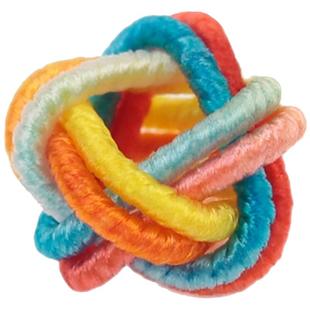 菠萝扣线结线圈手工编织项链小配件diy红绳玉线手链编绳间隔材料