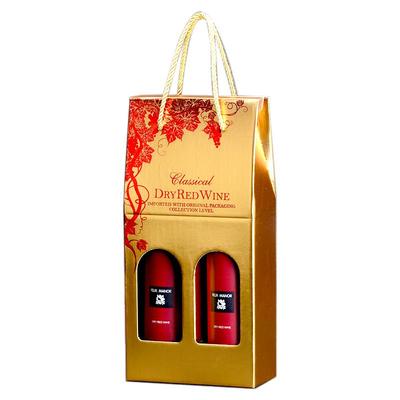 单双支红酒盒包装亏本促销包装盒