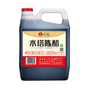 水塔陈醋老陈醋山西醋陈醋家用食用醋商用4度凉拌饺子蟹醋2.3L*6