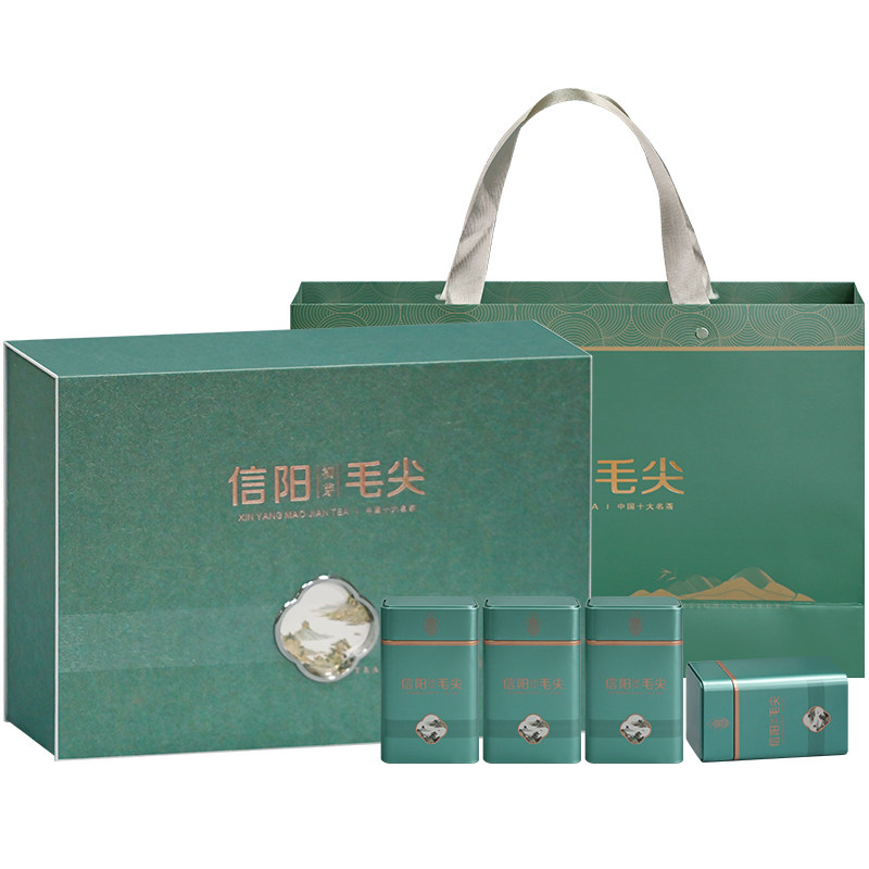 信阳毛尖新茶明前嫩芽礼盒送礼