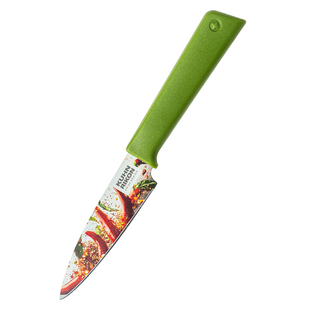 瑞士力康不锈钢水果刀家用小刀户外便携随身钢刀宿舍用切水果刀具