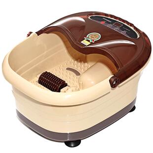 足浴盆全捂脚按摩老人洗脚盆足浴器泡脚机电动加热足疗家用揉脚桶