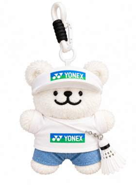线条狗玩偶羽毛球包挂件情侣钥匙