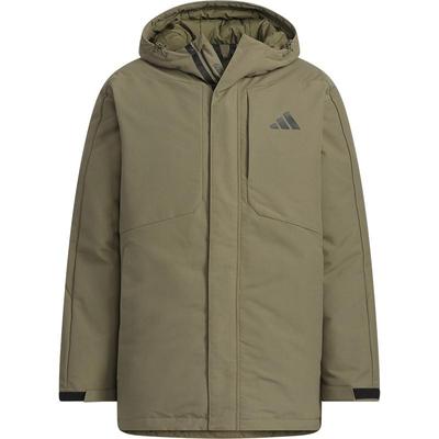 阿迪达斯男士防泼水运动羽绒服