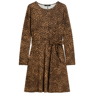 Weekend MaxMara 2026早春新款女装印花系带连衣裙5621056106&