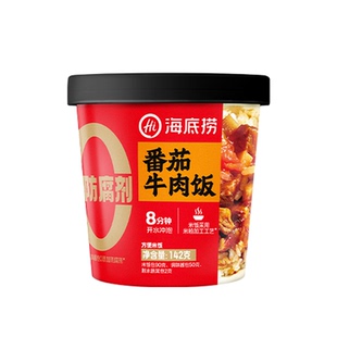 海底捞干拌饭番茄牛肉饭142g冲泡即食方便米饭早餐夜宵宿舍餐快餐
