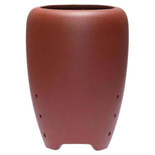 兰花专用盆宜兴紫砂君子多肉陶瓷签筒简约透气绿植花卉盆栽规格全