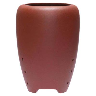 兰花盆宜兴砂紫简约透气出厂价