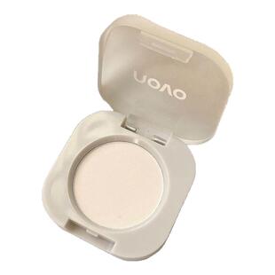 打底色遮黑眼圈cp哑光眼影冷冬日单色眼影米杏鹅黄色眼影修正泪沟