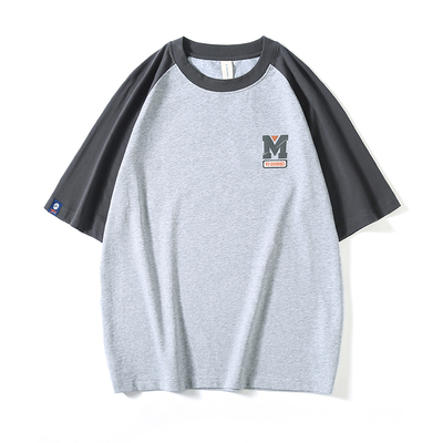 美式休闲短袖T恤男薄款日系半袖