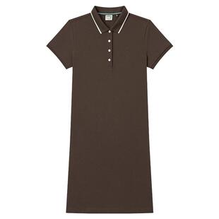 【夏季甄选】Hazzys哈吉斯POLO连衣裙女液氨休闲通勤撞色翻领裙子