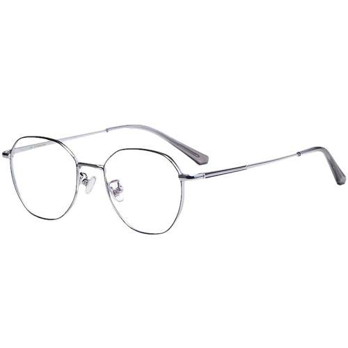 高度近视眼镜框男款专业网上可配度数素颜纯钛小框眼睛近视镜架女