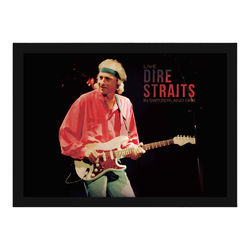 Dire Straits 恐怖海峡海报装饰画 Mark Knopfler摇滚吉他手挂画