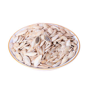 贵农哥新货巴郎南瓜子盐焗味白色长粒南瓜籽非美人甲坚果炒货零食