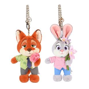 迪士尼 Potdemiel蜂蜜罐毛绒公仔玩偶春日挂件朱迪尼克包情侣礼物