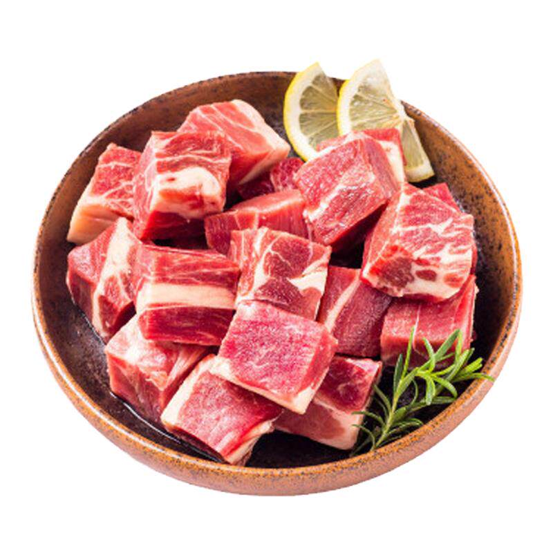 清真牛腩块4斤原肉整切手切