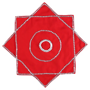 东北秧歌手绢花儿童考级舞蹈专用二人转秧歌手绢成人扭秧歌八角巾