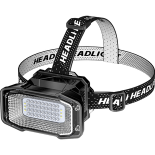 双光源蝎子灯充电头灯超亮户外手电筒照蝎强光紫光专用灯超长续航