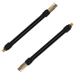 充气泵气管M6螺纹便携充气泵连接充气管6MM一体机汽车摩托自行车