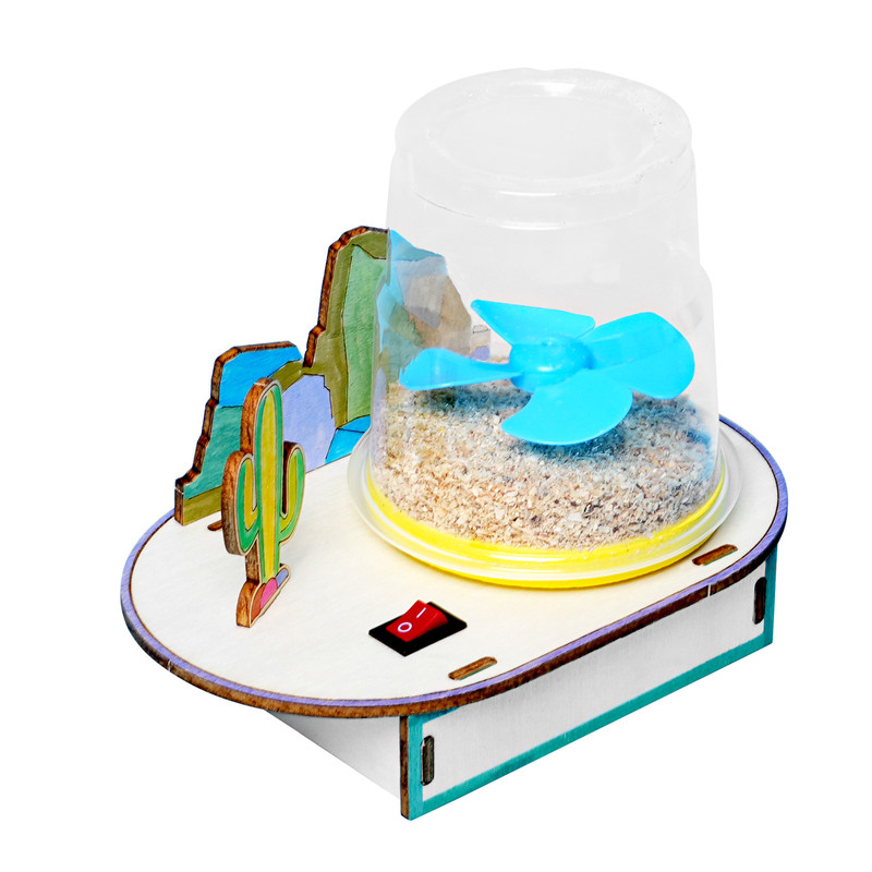 模拟沙尘暴学生diy手工科学物理