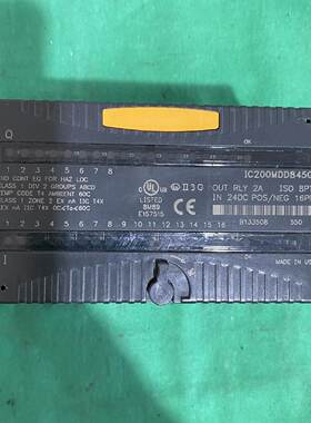 议价GE FANUC处理器模块IC200MDD845G通讯模块plc模块可编程控制