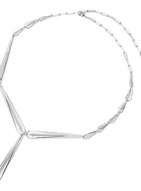 眼泪系列原创设计925银项链