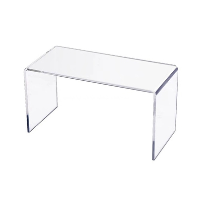 加厚亚克力置物架直播透明展示架桌面饰品整理厨房手办分层增高架