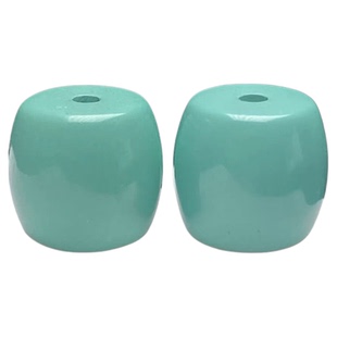 绿松石散珠鼓珠diy老型珠饰品配件小米珠项链手串配饰菱镁矿单珠