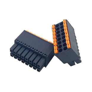 3.5mm炎牛双排PCB接线端子插头YN15EDGKNH/KF2EDGKS/DFMC1.5-ST