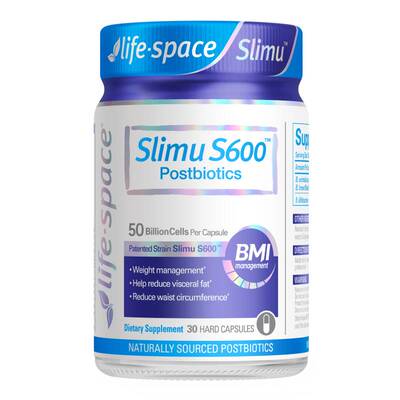 lifespace益倍适体重管理益生菌纤体超燃S600成人肠胃胶囊30粒