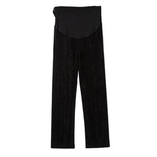 孕妇裤子春秋冬季外穿阔腿裤春夏款加绒加厚女宽松休闲孕妇春夏装