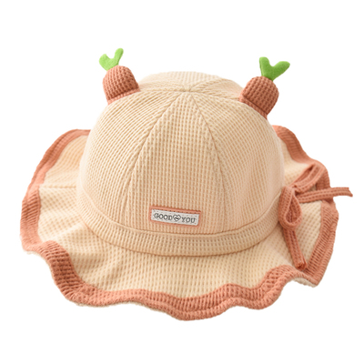 宝宝遮阳帽春秋季女童防晒
