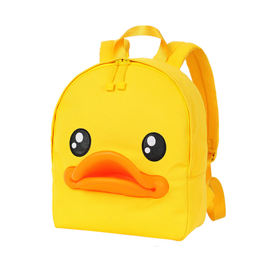 小黄鸭女生双肩包时尚休闲背包