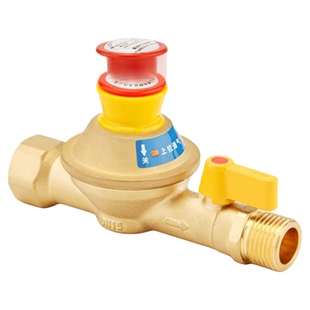 燃气热水器煤气灶自闭阀壁挂炉大流量天然气管道防泄漏家用安全阀