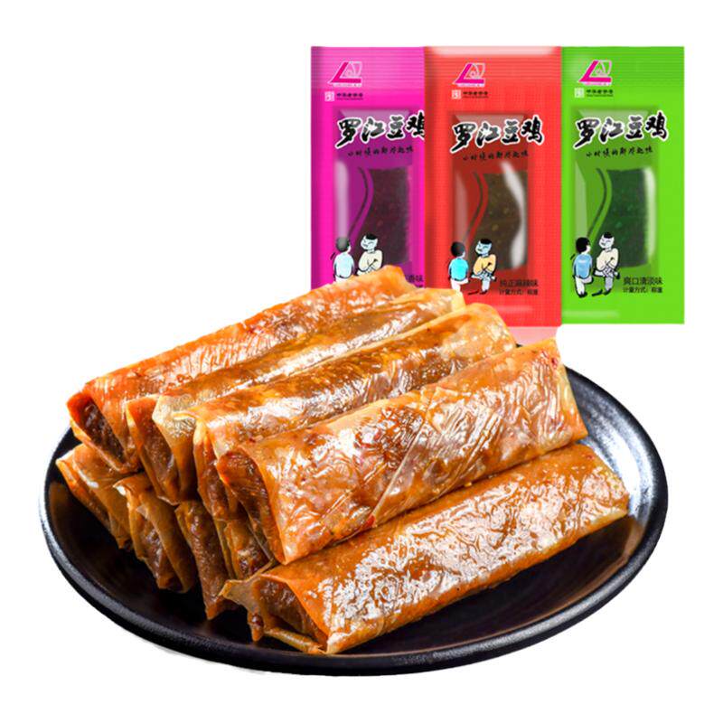德阳500g特产混合口味罗江豆鸡