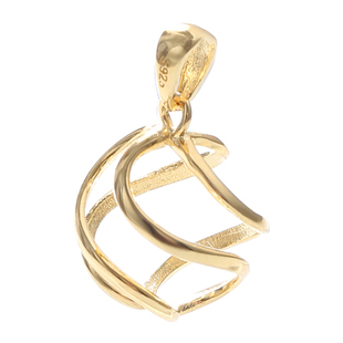 DIY珍珠吊坠扣头配件纯银球笼镶嵌免打孔圆珠子翡翠18K金吊坠空托