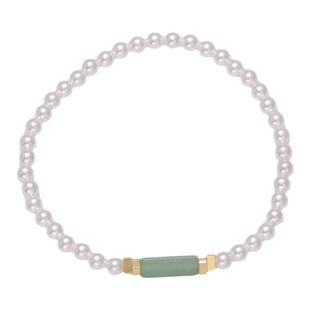 上春山~新中式仿珍珠手链女款轻奢小众精致清冷感手串叠戴手饰女