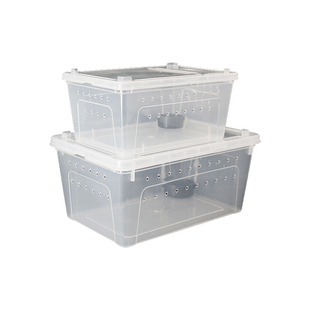 锹甲虫独角仙饲养盒套餐螳螂蜘蛛的昆虫亚克力透明盒子爬宠饲养箱