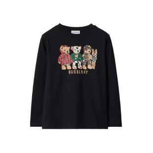 【VIP私享优惠】BURBERRY儿童Thomas泰迪熊朋友棉质上衣 81218131