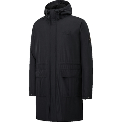 鸿星尔克2022秋冬中长款风衣