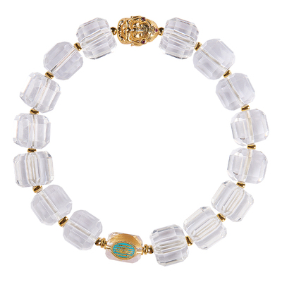 普陀山天然白水晶手串