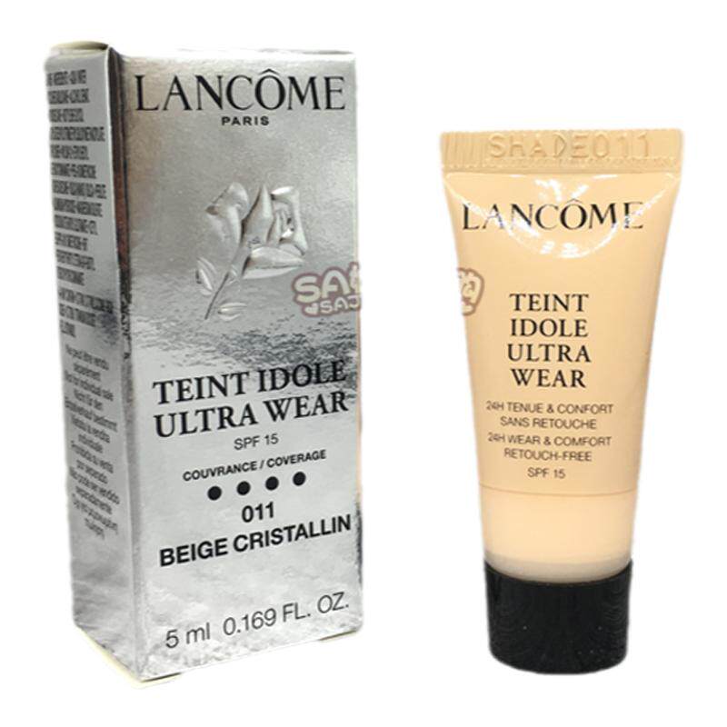 Lancome兰蔻持久持妆粉底液/奇迹薄纱粉底液 中小样5ml 多色 试用