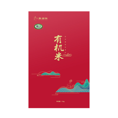 2025新米五粱红有机高档礼盒5kg