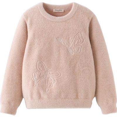 戴维贝拉女童毛衣童装上衣2026春冬新款女宝宝洋气好看针织衫上衣