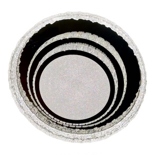 包安装轻奢水晶吸顶灯2025年新款智能语音简约现代大气客厅卧室灯