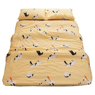 唐朝一只鱼大众全棉床单床笠