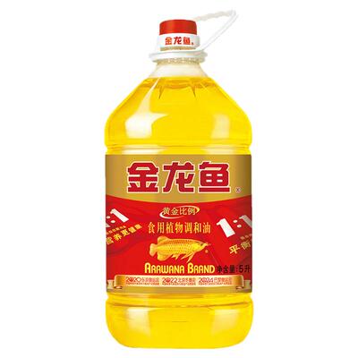 金龙鱼黄金比例5L调和油批发优惠