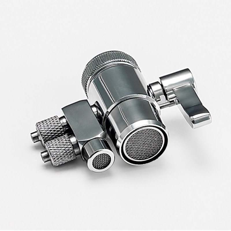 铜2分双切阀双切换开关分水器转换阀净水器水龙头进水三通分流阀