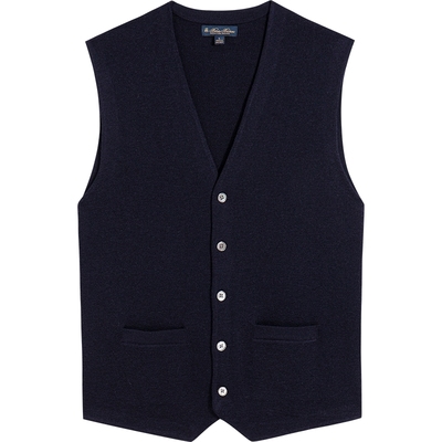 布克兄弟25男士针织马甲