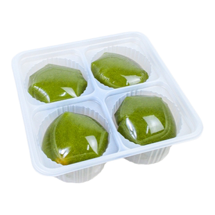 青团托盒一次性餐盒手工清明果打包盒内托分格雪媚娘糕点包装盒子